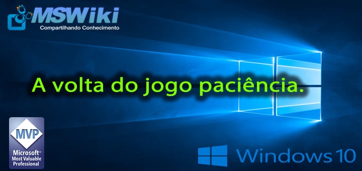 Como instalar o jogo paciência no Windows 10 